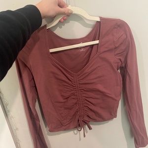 Purple Hollister Top (Size L)